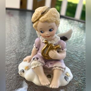 Play A Sweet Melody 1996 Bronson Collectibles Tender Hearts Angel Collection